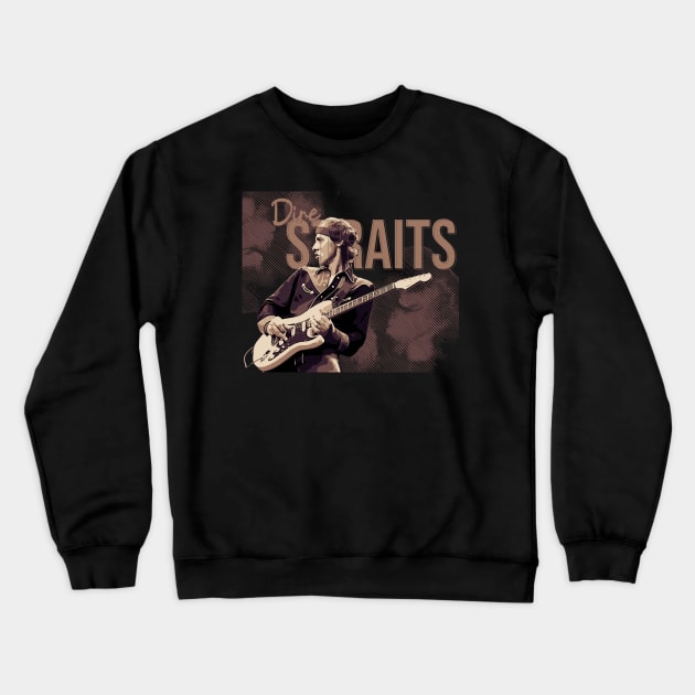 Dire Straits // Classic rock Crewneck Sweatshirt by Degiab